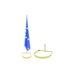 Stojak pod sztandar kopyto